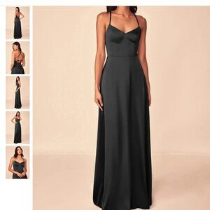 Azazie Mei Satin Dress